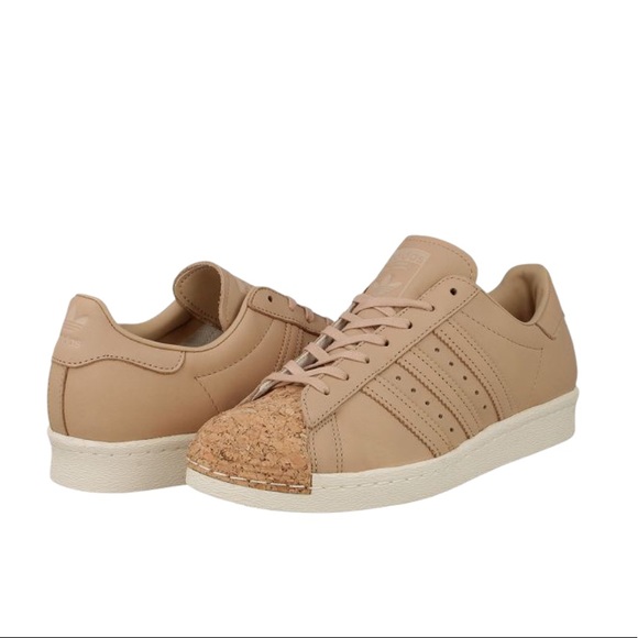 Adidas Superstar 80s Cork & Leather Sneakers - Picture 2 of 14